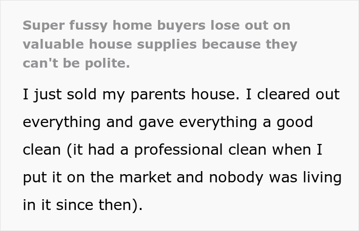 Woman Takes Revenge Against Rude Home Buyers By Removing Everything Not Included In The Contract