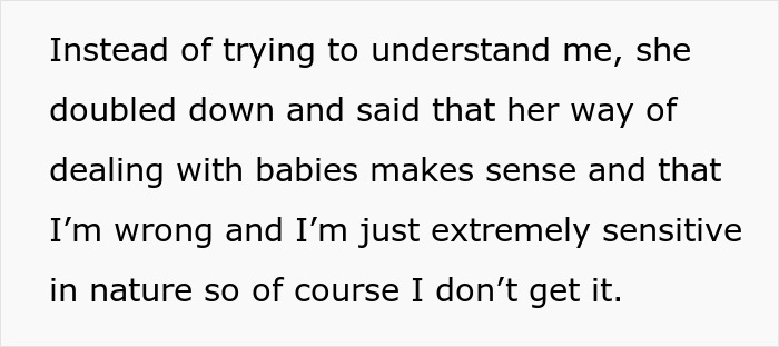 &ldquo;She Thinks They Cry For No Reason&rdquo;: SIL Gets A Reality Check When Mom Refuses To Let Her Babysit