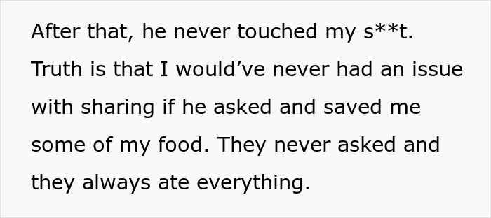 "They Never Asked And They Always Ate Everything": Woman Gets Revenge On Roommate "They Never Asked And They Always Ate Everything": Woman Gets Revenge On Roommate