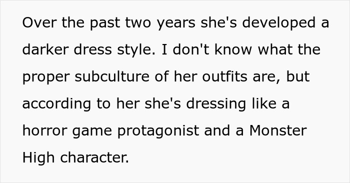 Teen&rsquo;s Aesthetic Doesn&rsquo;t Match What Her Mom Envisioned For Her, Mom Can&rsquo;t Take It Anymore