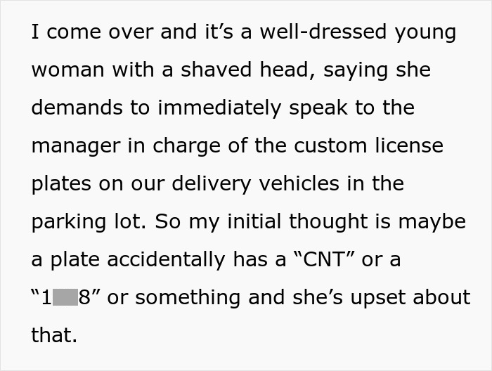 Woman Says Term On License Plate Is Copyrighted By Her Family, Says She’ll See Auto Shop In Court Woman Says Term On License Plate Is Copyrighted By Her Family, Says She’ll See Auto Shop In Court