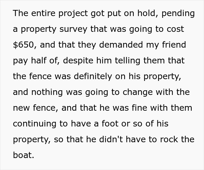 Karen Throws A Raging Fit Over Neighbor&rsquo;s New Fence, Regrets It After Losing 800 Sq Ft Of Their Yard