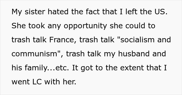 Woman Mocks Sister For Moving From The USA, Begs Her To Help Cover $20k Bill After Giving Birth Woman Mocks Sister For Moving From The USA, Begs Her To Help Cover $20k Bill After Giving Birth