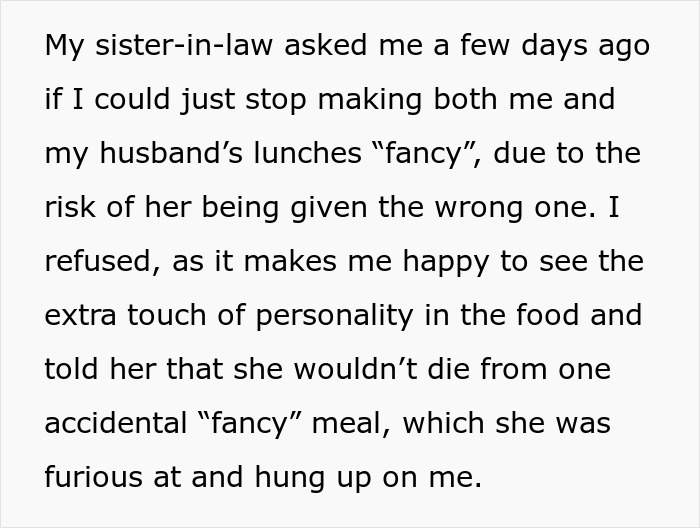 Woman Cooks For Her SIL Every Day, Gets Complaints About The Meals Being Too &ldquo;Bourgeois&rdquo;
