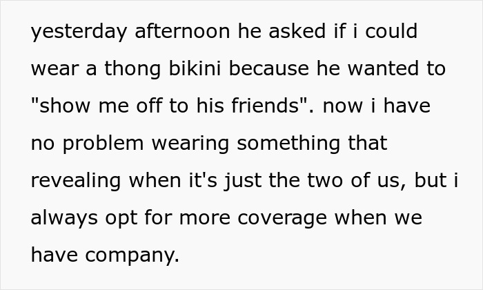 Man Forces Wife To Wear Revealing Bikini For His B-Day Pool Party, Backtracks But It’s Too Late Man Forces Wife To Wear Revealing Bikini For His B-Day Pool Party, Backtracks But It’s Too Late