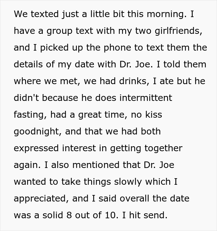 Woman Accidentally Texts A Detailed First Date Review And Rating To Her Date Woman Accidentally Texts A Detailed First Date Review And Rating To Her Date