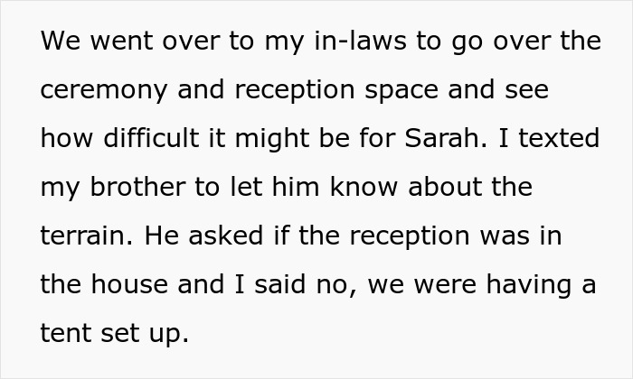 Bride Under Fire After Refusing To Exceed Budget For Brother&rsquo;s Disabled Fianc&eacute;e&rsquo;s Needs