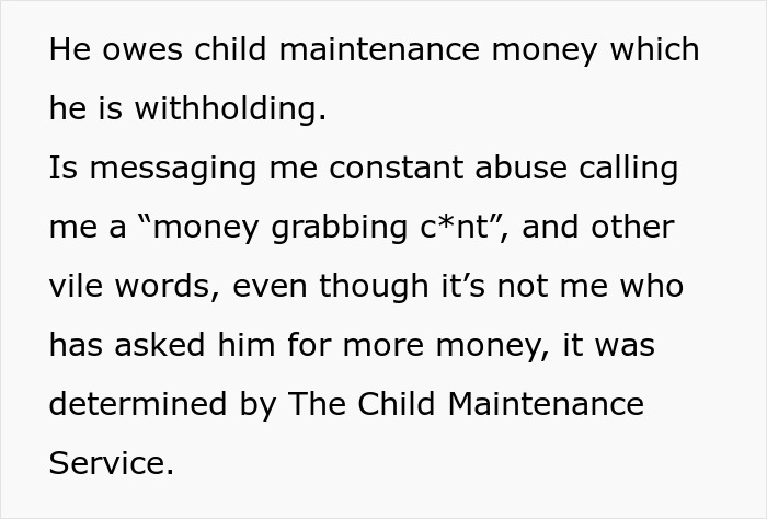 Ex Wants To See His Kids But Won’t Lift A Finger, Livid When Mom Refuses To Drive Them To See Him Ex Wants To See His Kids But Won’t Lift A Finger, Livid When Mom Refuses To Drive Them To See Him