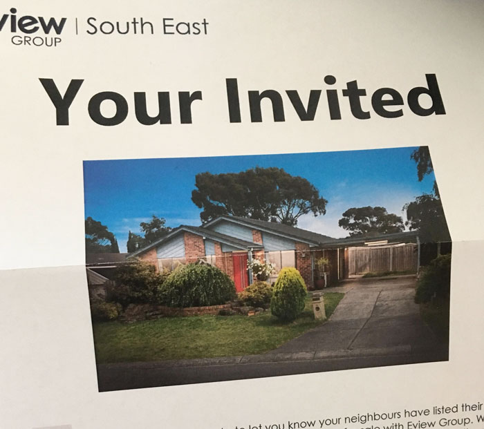 This Is From An Actual Real Estate Company