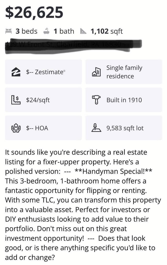 When You Use ChatGPT To Describe Your Listings