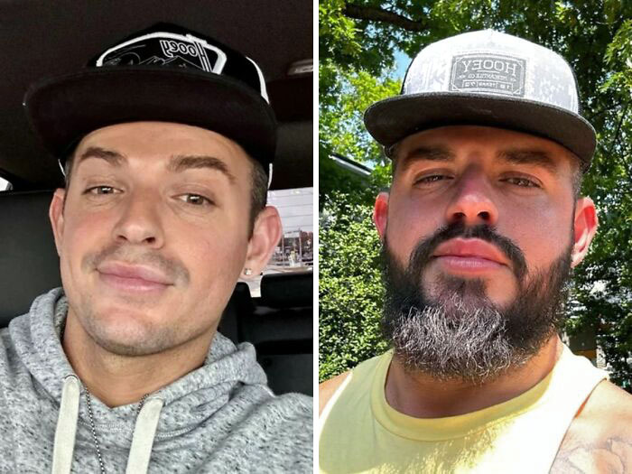 No Beard vs. With Beard