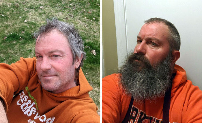 So Crazy How A Beard Changes Your Whole Look. This Is 9 Months Of Beard Growth