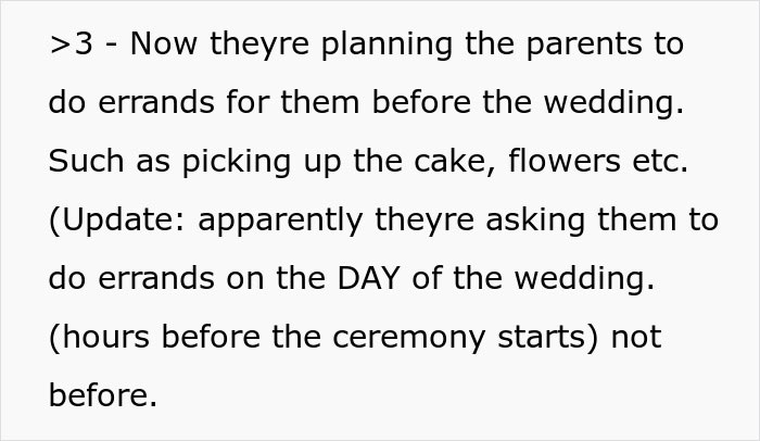 Couple&rsquo;s Bizarre Requests And Inappropriate Pre-Wedding Cards Upset Family And Guests