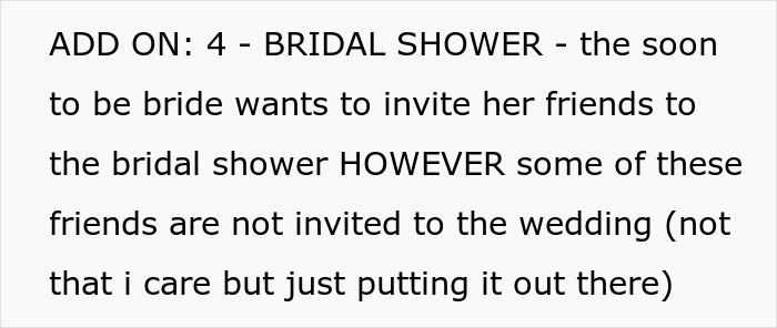 Couple&rsquo;s Bizarre Requests And Inappropriate Pre-Wedding Cards Upset Family And Guests