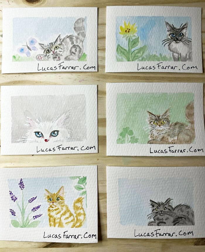 I Don't Get The Opportunity To Give Away A Lot Of Business Cards, So I Figured I Might As Well Paint My Own