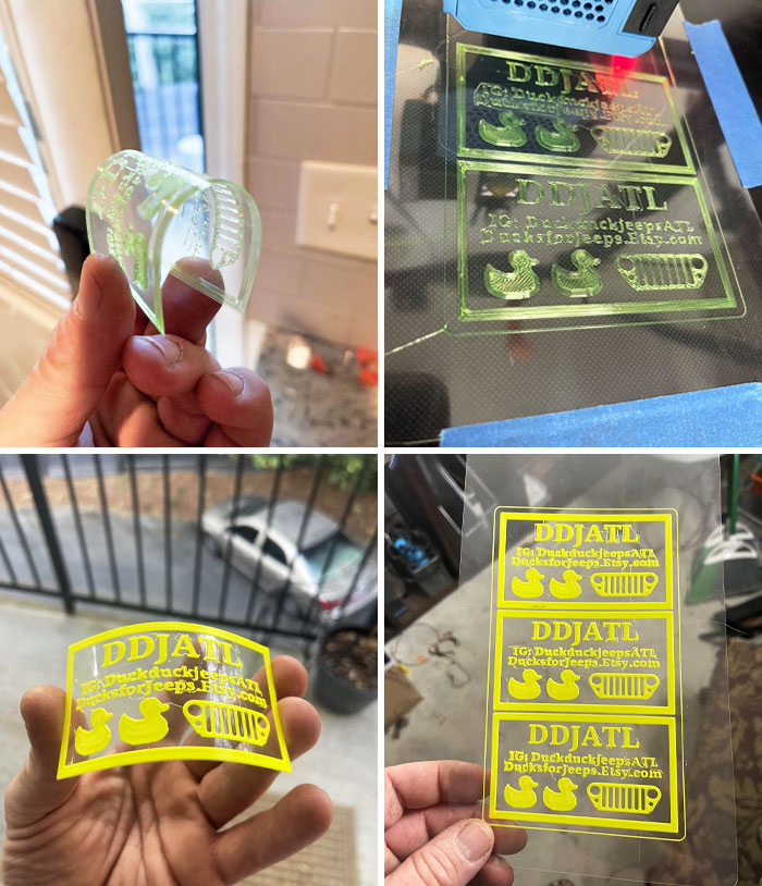 Business Cards Made With A 3D Printer 