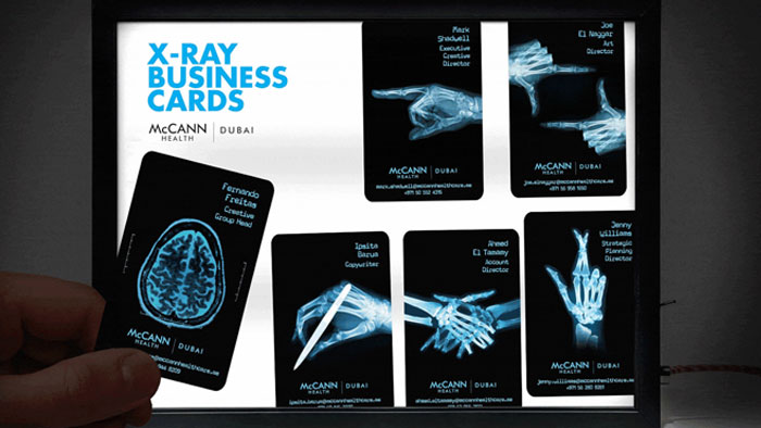 X-Ray Business Cards