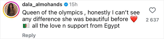 Haters Continue Harassing Imane Khelif After She Shares Stunning Transformation Haters Continue Harassing Imane Khelif After She Shares Stunning Transformation