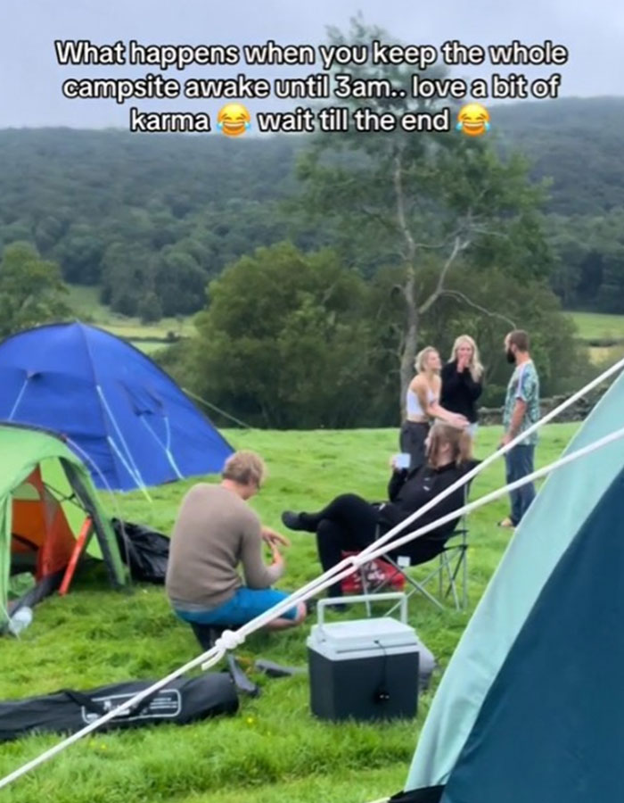 Rowdy Campers At Family Campsite Face Revenge From Neighbors After Partying Until 3AM Rowdy Campers At Family Campsite Face Revenge From Neighbors After Partying Until 3AM