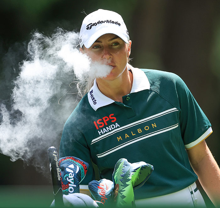 Golfer Charley Hull Fears Smoking Ban May Impact Her Chances Of Winning Gold Medal