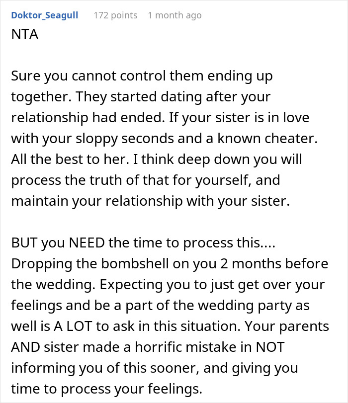 &ldquo;My Head Was Spinning&rdquo;: Sis Announces She&rsquo;s Engaged To Woman&rsquo;s Cheating Fiance, Drama Ensues 