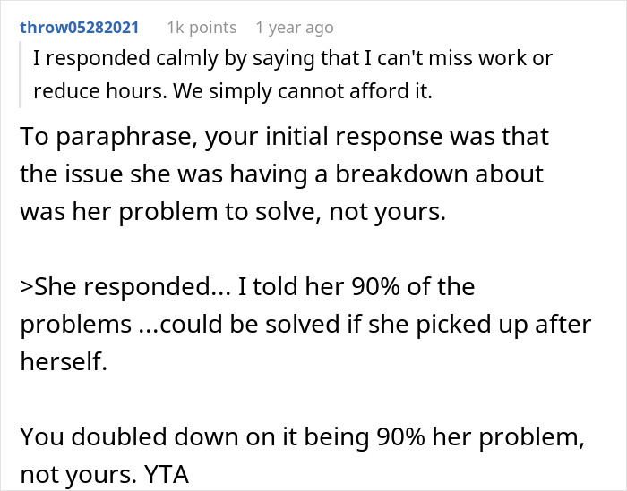 Man Refuses To Help Working-Mom Wife With Household Chores Until She Picks Up After Herself Man Refuses To Help Working-Mom Wife With Household Chores Until She Picks Up After Herself