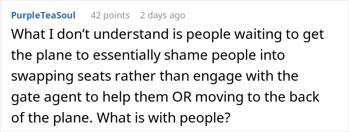 Man Tries To Make A Woman Give Up Her Husband&rsquo;s Seat For Him Until Another Passenger Humbles Him