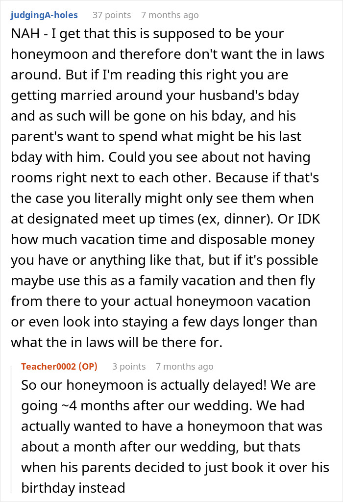 Mom And Dad Want To Come To Dying Son's Honeymoon, Face Negative Reaction Of His Wife Mom And Dad Want To Come To Dying Son's Honeymoon, Face Negative Reaction Of His Wife