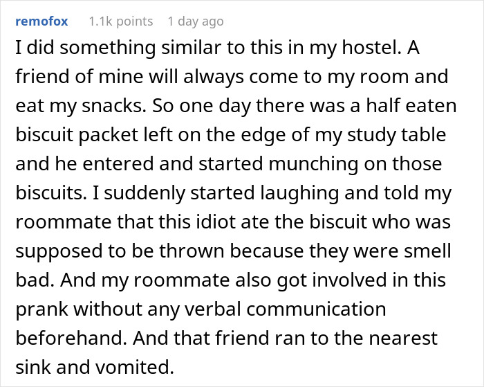 Coworkers Unite In Teaching Food Thief A Lesson, End Up With A Nasty Spectacle