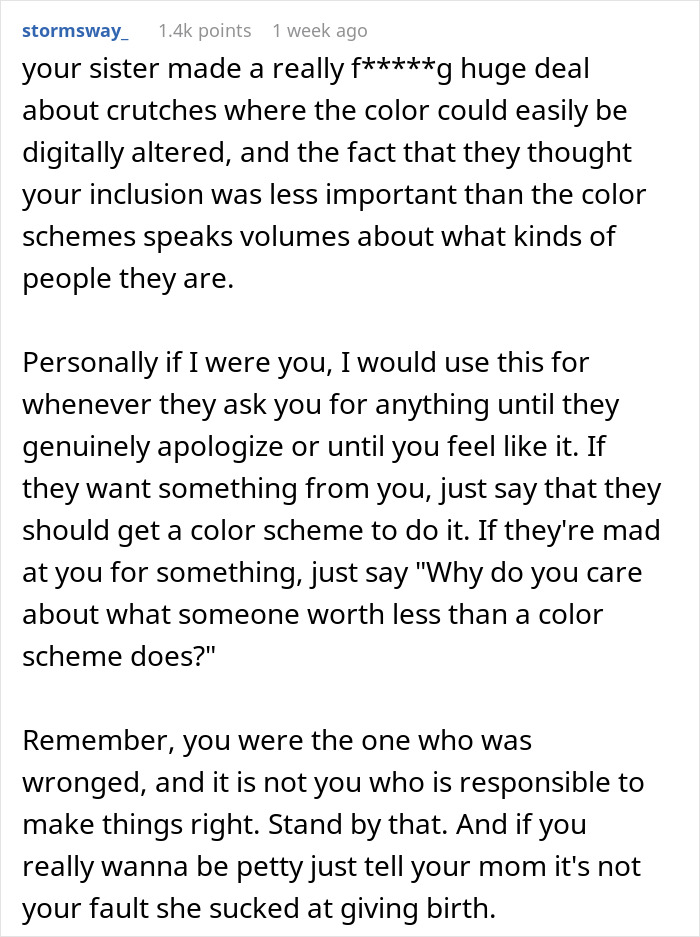 “It’s Her Special Day”: Teen Ruins Sister’s Wedding With His Crutches “It’s Her Special Day”: Teen Ruins Sister’s Wedding With His Crutches