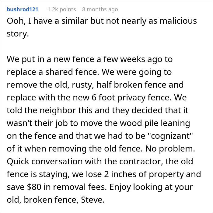 Karen Throws A Raging Fit Over Neighbor&rsquo;s New Fence, Regrets It After Losing 800 Sq Ft Of Their Yard
