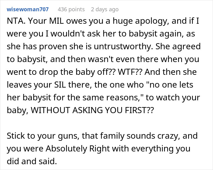 &ldquo;She Thinks They Cry For No Reason&rdquo;: SIL Gets A Reality Check When Mom Refuses To Let Her Babysit