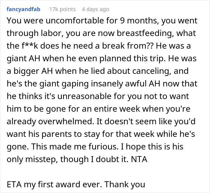 Wife Breaks Down After Husband Plans A Trip 2 Months After Their Baby Is Born, Has His Eyes Opened Wife Breaks Down After Husband Plans A Trip 2 Months After Their Baby Is Born, Has His Eyes Opened