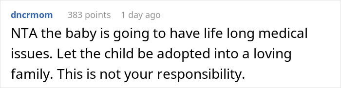 Parents Accuse Daughter Of Abandoning Sister's Baby After She Refuses To Adopt Her