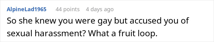 Woman&rsquo;s Scheme To Get Manager Fired After Discovering He&rsquo;s Gay Backfires Spectacularly