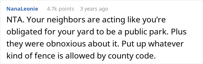 Entitled Parents Won&rsquo;t Stop Kids From Playing In Neighbor&rsquo;s Yard, Livid When They Put Up A Fence