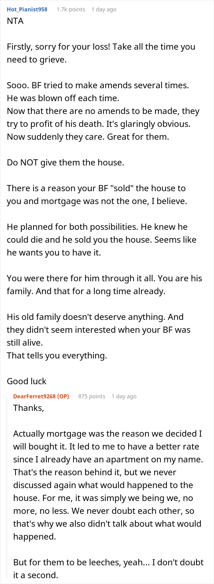 Parents Adamant Their Late Son&rsquo;s House Is Theirs Even If They Kicked Him Out At 17YO For Being Gay