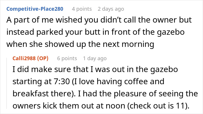 “Get Off My Deck”: Entitled Couple Demands Woman Share Her Gazebo, Gets Evicted Instead “Get Off My Deck”: Entitled Couple Demands Woman Share Her Gazebo, Gets Evicted Instead
