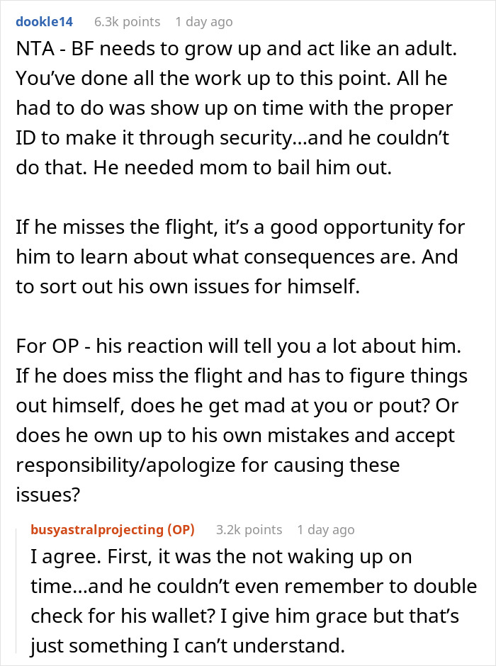 Guy Left Calling For Mommy&rsquo;s Help For A Second Time As GF Refuses To Miss Trip