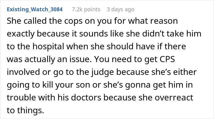 Dad Fixes 5-Year-Old's Health Issues In A Few Hours, Ex-Wife Calls Cops On Him Dad Fixes 5-Year-Old's Health Issues In A Few Hours, Ex-Wife Calls Cops On Him