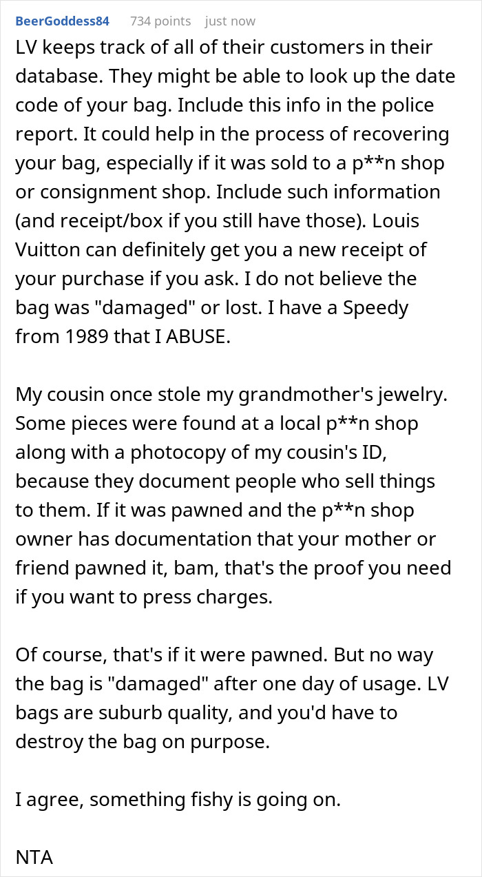 Mom Loses Teen's Louis Vuitton Bag After Lending It To Friend, She Snaps At Her, Drama Ensues