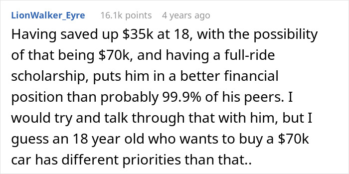 Parents Promise To Match Teen’s Savings For A Car, Stunned After It Turns Out He’s Saved $35K Parents Promise To Match Teen’s Savings For A Car, Stunned After It Turns Out He’s Saved $35K