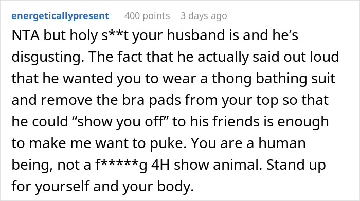 Man Forces Wife To Wear Revealing Bikini For His B-Day Pool Party, Backtracks But It’s Too Late Man Forces Wife To Wear Revealing Bikini For His B-Day Pool Party, Backtracks But It’s Too Late