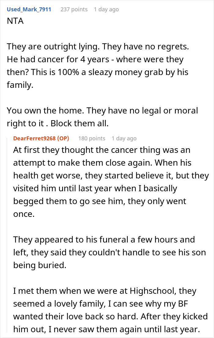 Parents Adamant Their Late Son&rsquo;s House Is Theirs Even If They Kicked Him Out At 17YO For Being Gay