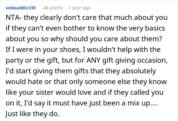Woman Rejects Sister&rsquo;s Request To Help With Parents&rsquo; Anniversary After Years Of &lsquo;Favoritism&rsquo;