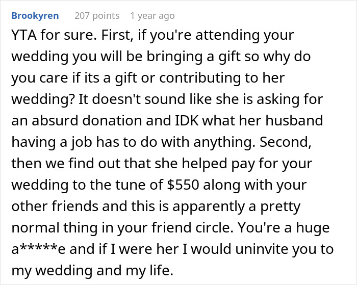 Woman Called &ldquo;Selfish&rdquo; For Refusing To Help Fund Friend&rsquo;s Wedding, People Agree With The Bride