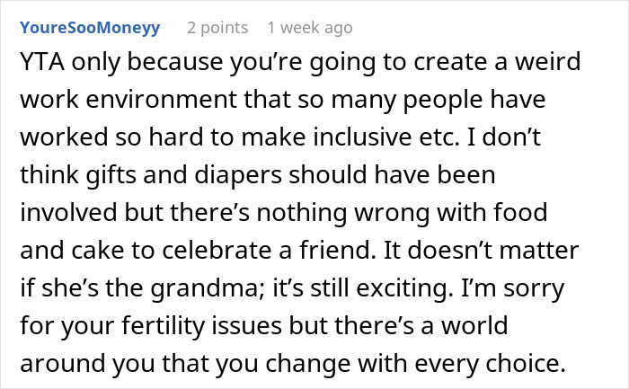 &ldquo;I Feel Like I Am Right&rdquo;: Woman Asks If She&rsquo;s A Jerk To Boycott &ldquo;Grandma Shower&rdquo; At Work