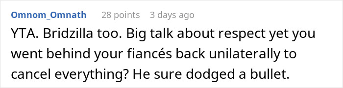 In-Laws Go Behind Bride&rsquo;s Back And Invite Banned Guest To The Wedding, She Cancels The Whole Thing