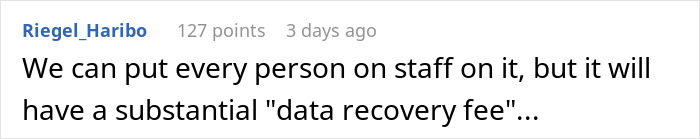&ldquo;God, That Felt Good&rdquo;: Employee Makes Client Regret Not Trusting Their Knowledge By Doing As Told