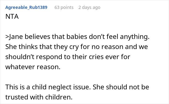&ldquo;She Thinks They Cry For No Reason&rdquo;: SIL Gets A Reality Check When Mom Refuses To Let Her Babysit